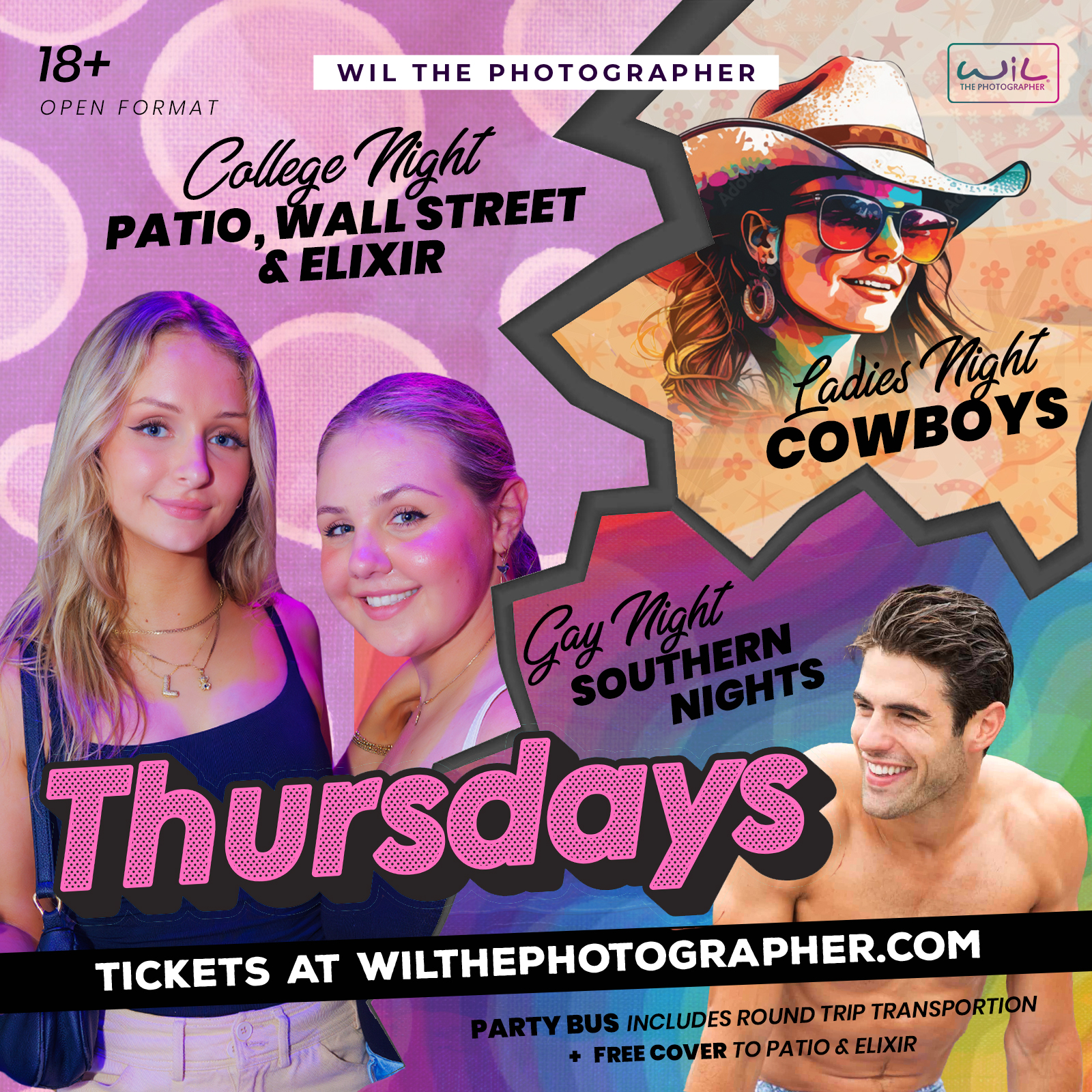 Thursdays: Patio, Cowboys, & Southern Nights