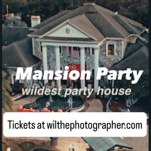 (This ticket does not include the bus)Mansion Party - Driving in personal Car