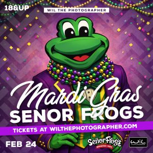 Regular Pickup - Tuesdays at Senor frogs - Party Bus | 11:20pm west  | 11:35pm East