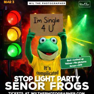 Regular Pickup - Tuesdays at Senor frogs - Party Bus | 11:20pm west  | 11:35pm East