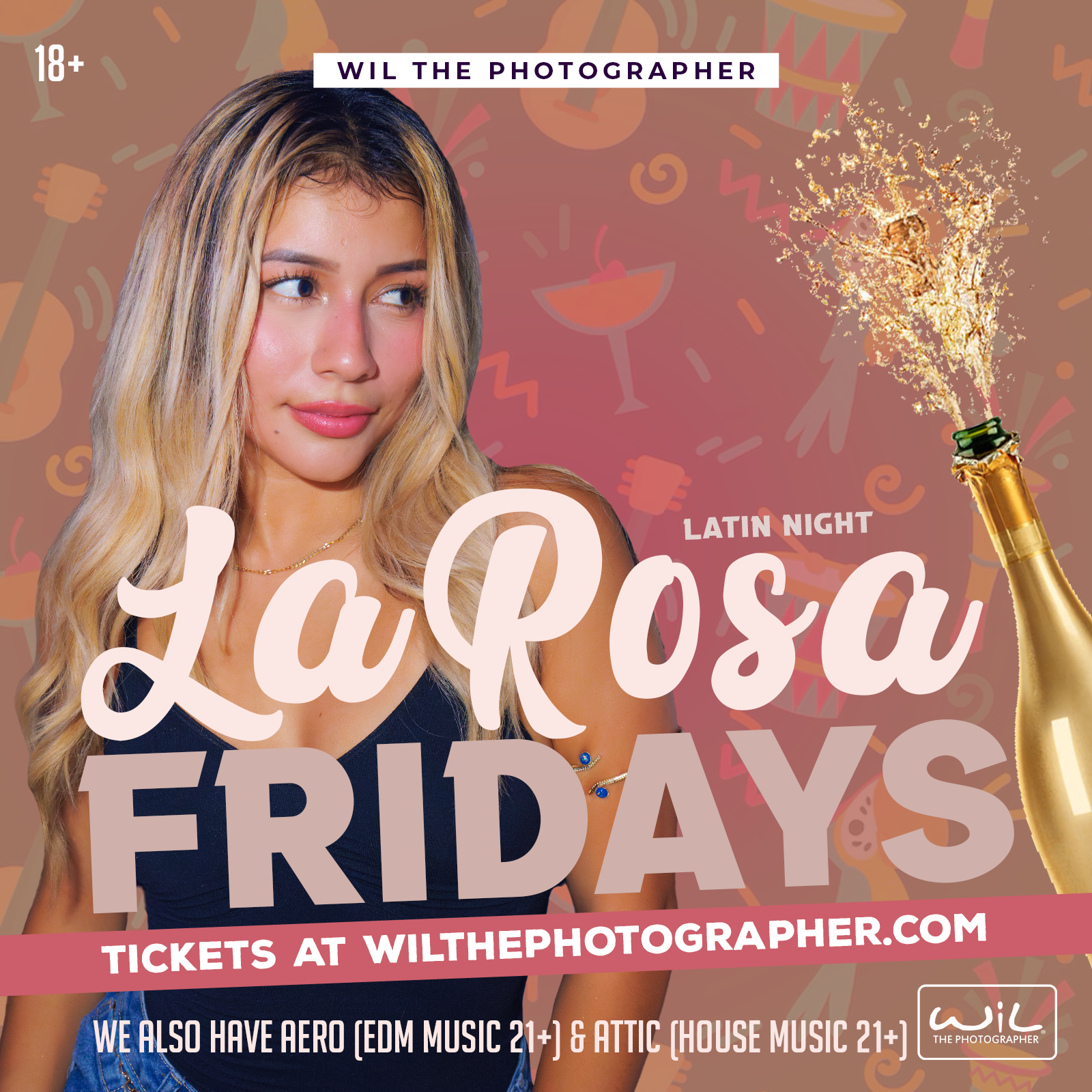 Fridays at La Rosa & Aero