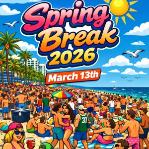 Spring break 2026 - March 13 - 7eleven 5:00am | Starbucks 5:20am