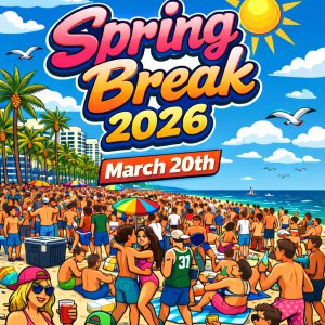 Spring break 2026 - March 20 - 7eleven 5:00am | Starbucks 5:20am