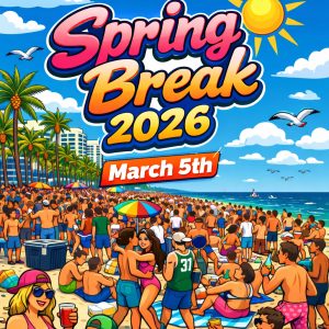 Spring break 2026 - March 5 - 7eleven 5:00am | Starbucks 5:20am