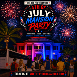 4th of July Mansion Party - UBER OR DRIVE OWN CAR