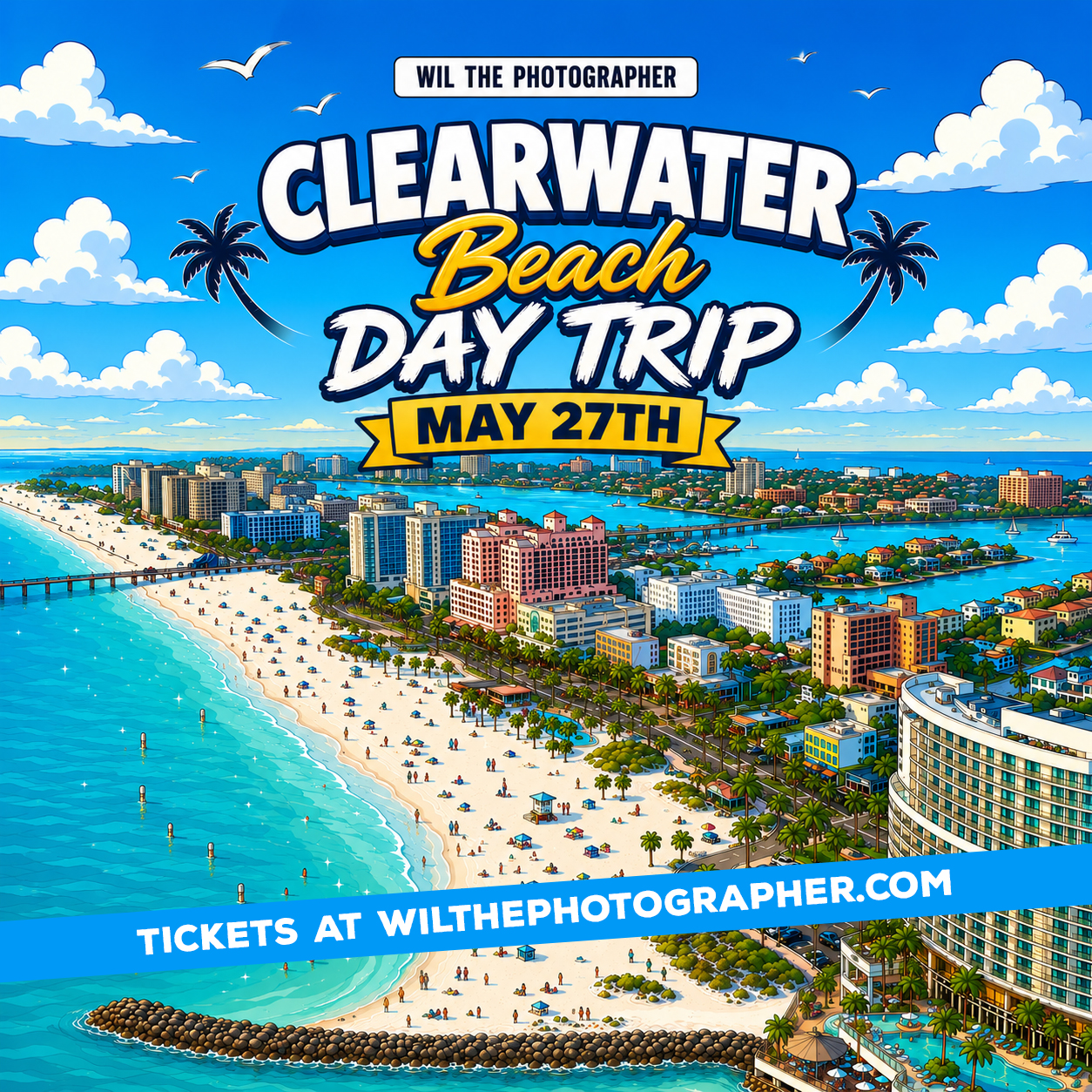 Clearwater Beach Day Trip