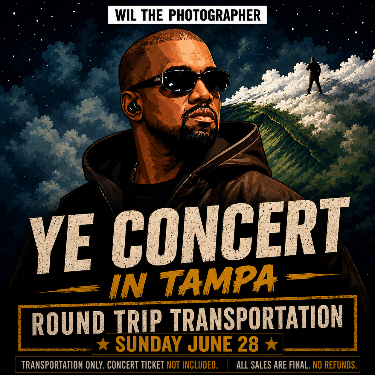 Kanye West Concert in Tampa