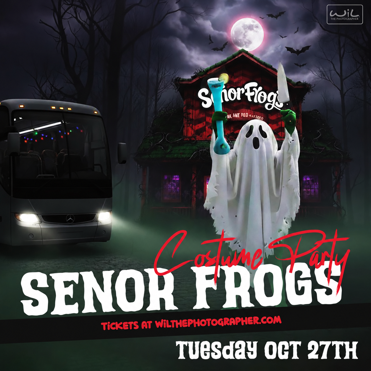 Halloween Costume Party @ Senor Frogs Tuesdays